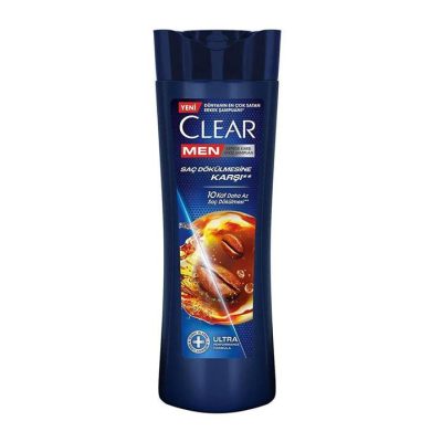 شامپو ضد ریزش و ضد شوره با عصاره قهوه مردانه کلیر Clear anti hair loss