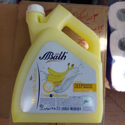 مایع دست رایحه موز و شیر بس 3.5 کیلویی